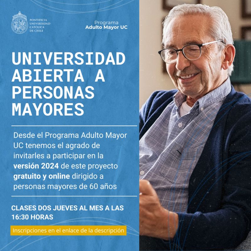 Conoce la Universidad Abierta a Personas Mayores