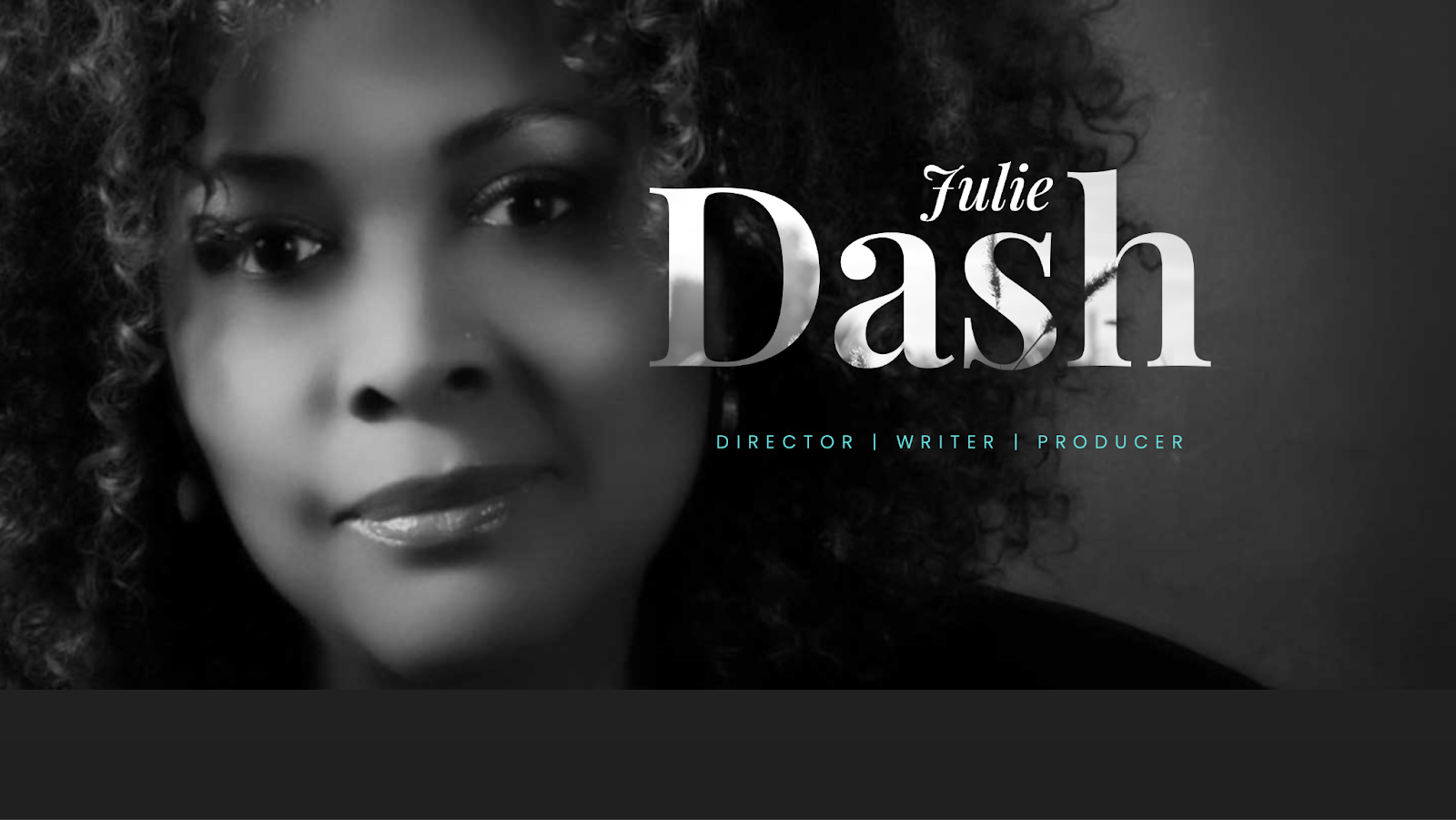 filmmaker website example, Julie Dash