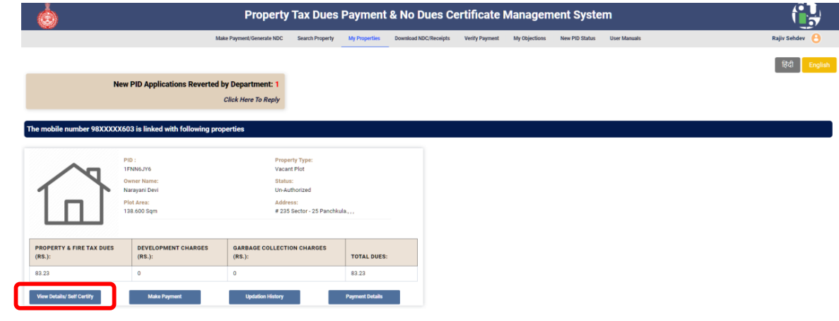 haryana property tax