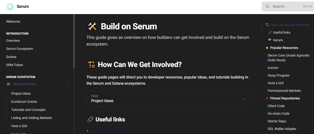 Serum (SRM) Blockchain 
