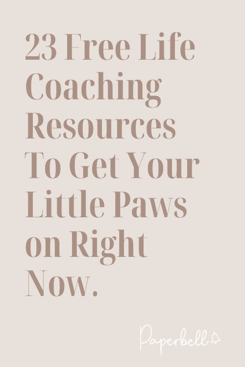 life coaching resources