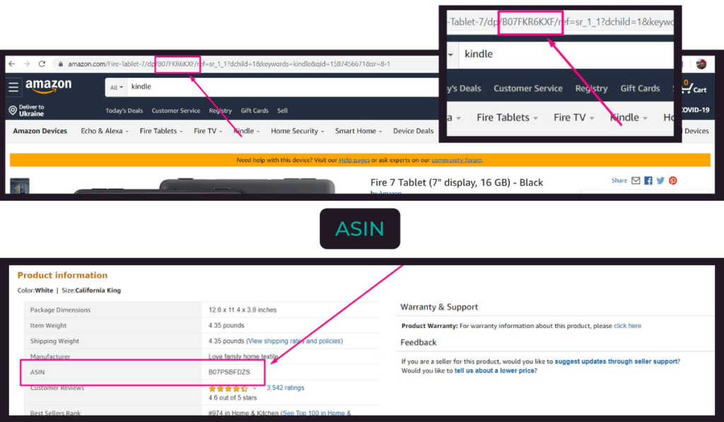 how to create an ASIN on Amazon