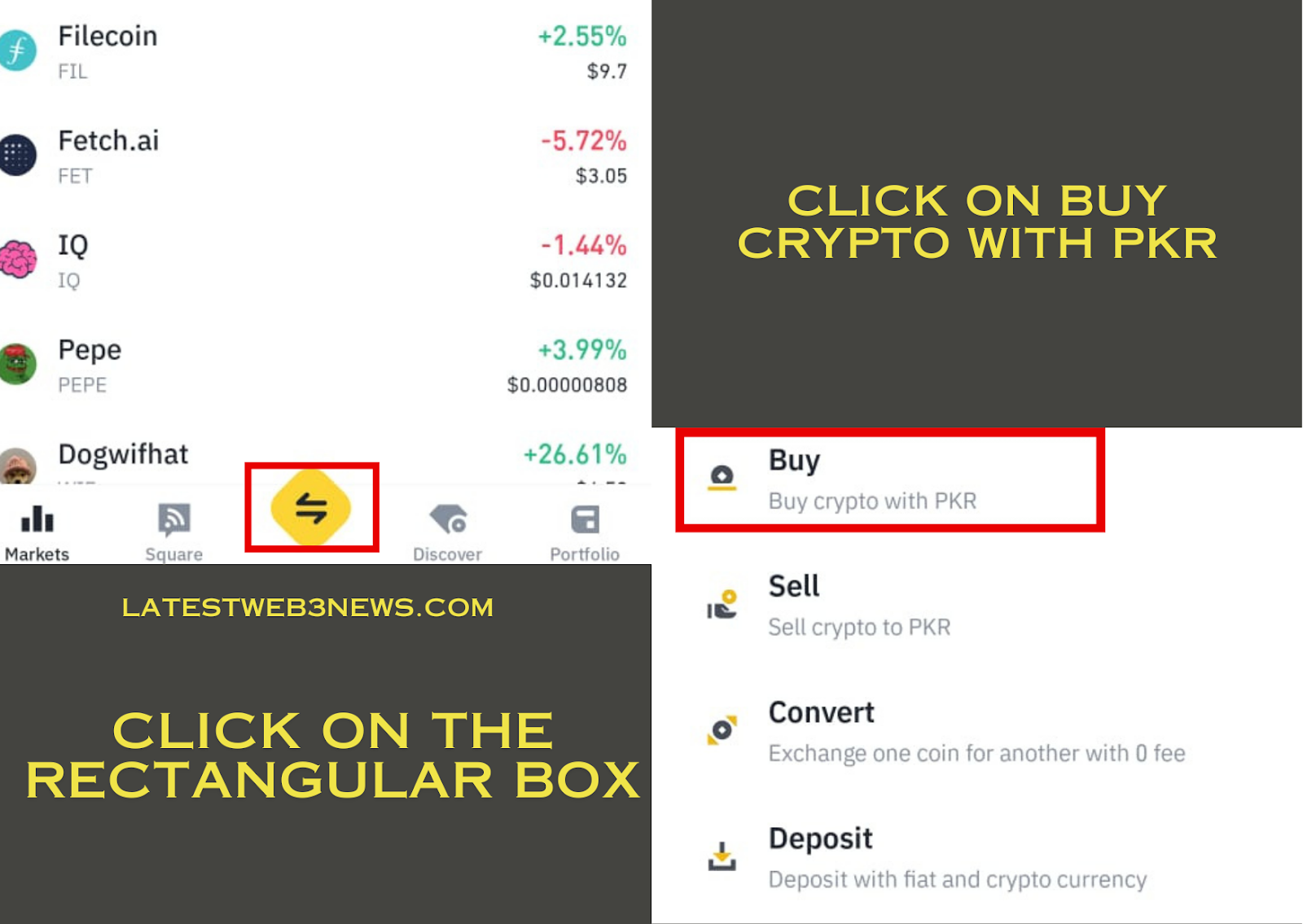 Buy Cryptos with Binance as well as do crypto trade