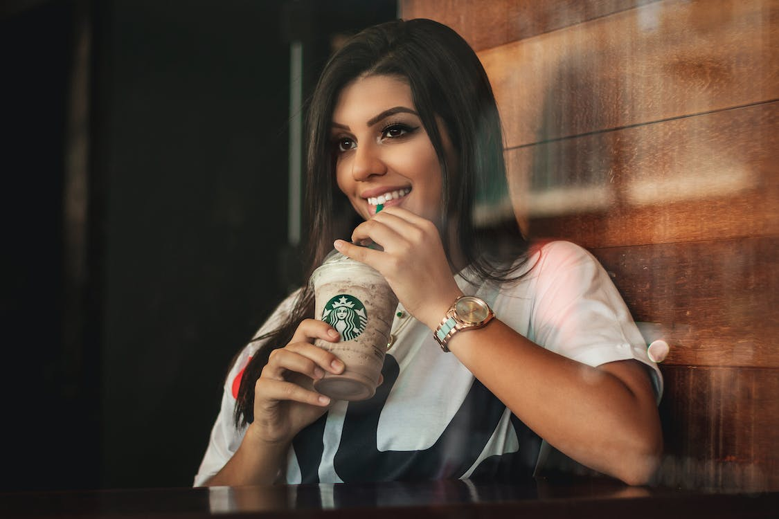 Starbucks Frappuccino Captions
