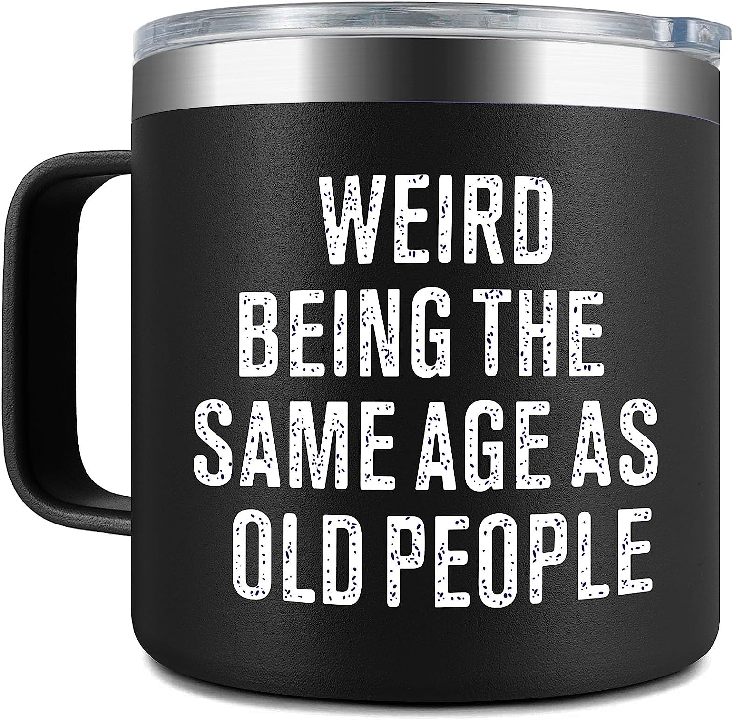 same age as old people tumbler mug