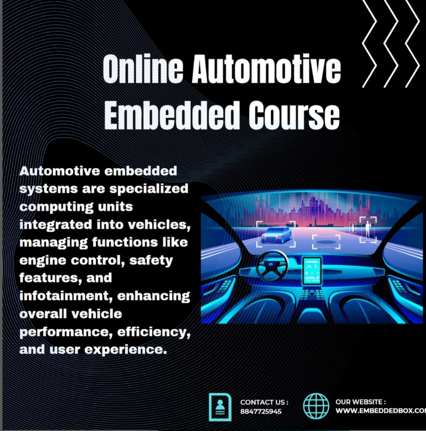 Automotive embedded systems course
