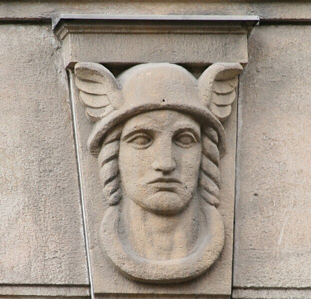 Attributes and Symbols of the Hermes God. Traveler's hat.