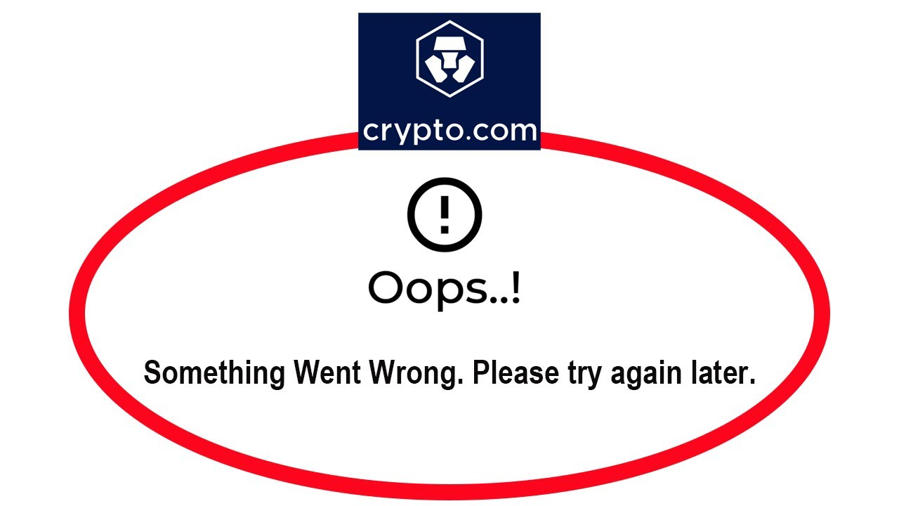 crypto.com app not working