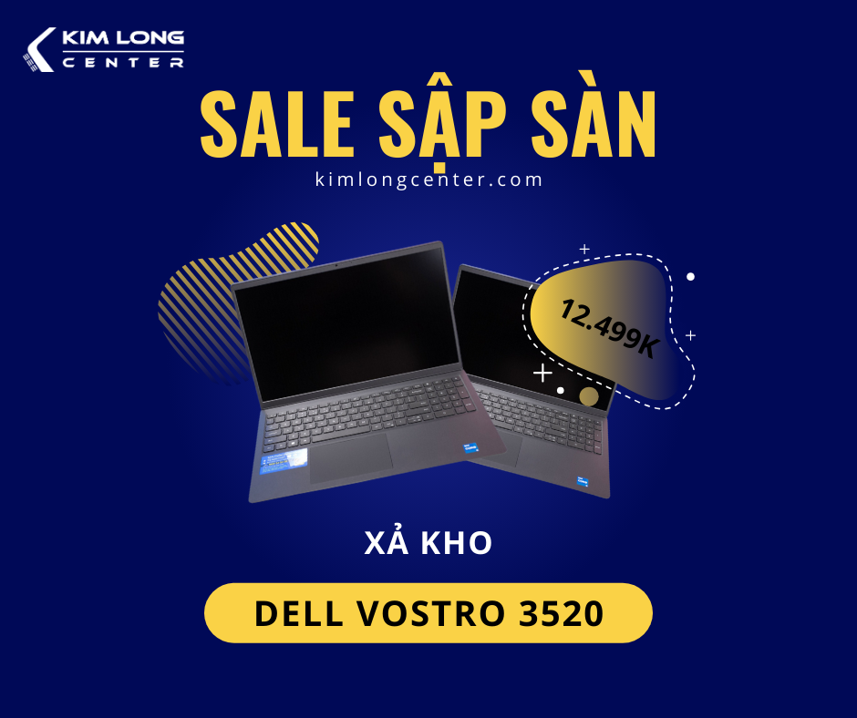 [Xả gấp] Máy NEW Full Box - Dell Vostro 3520