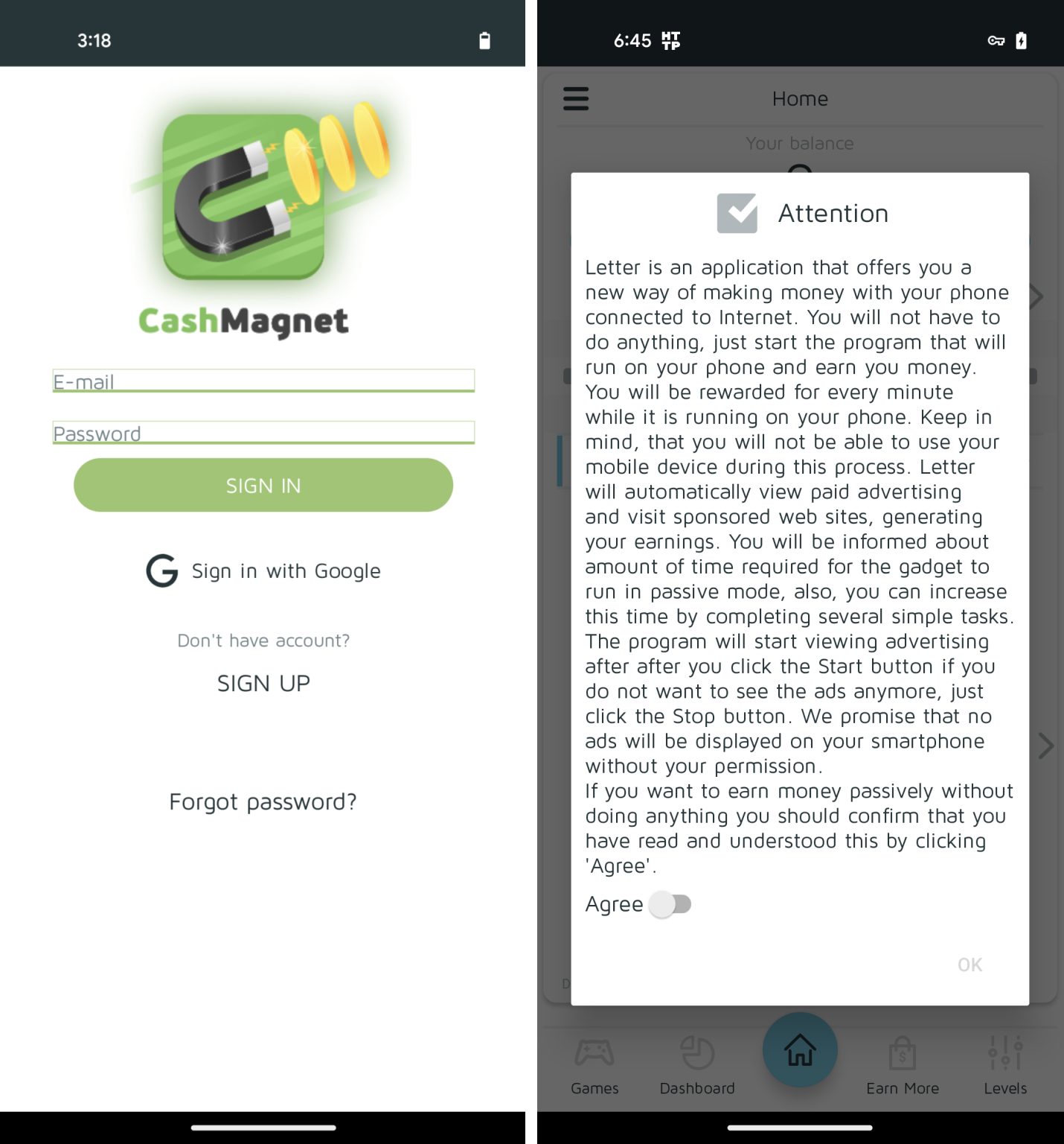 Cashmagnet apps deals