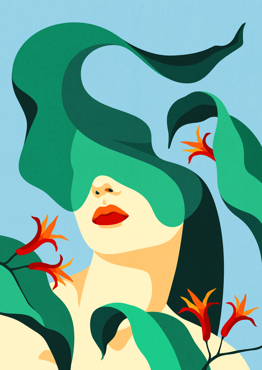 Image from the Egle Plytnikaite's Vivid Illustration Style: A Blend of Vintage and Modern article on Abduzeedo