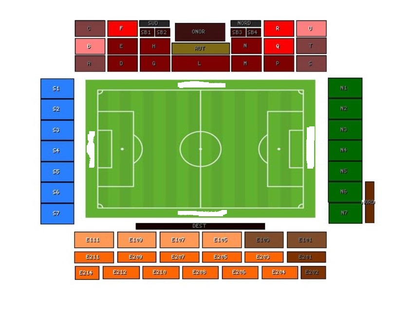  Brianteo Stadium Seating Plan