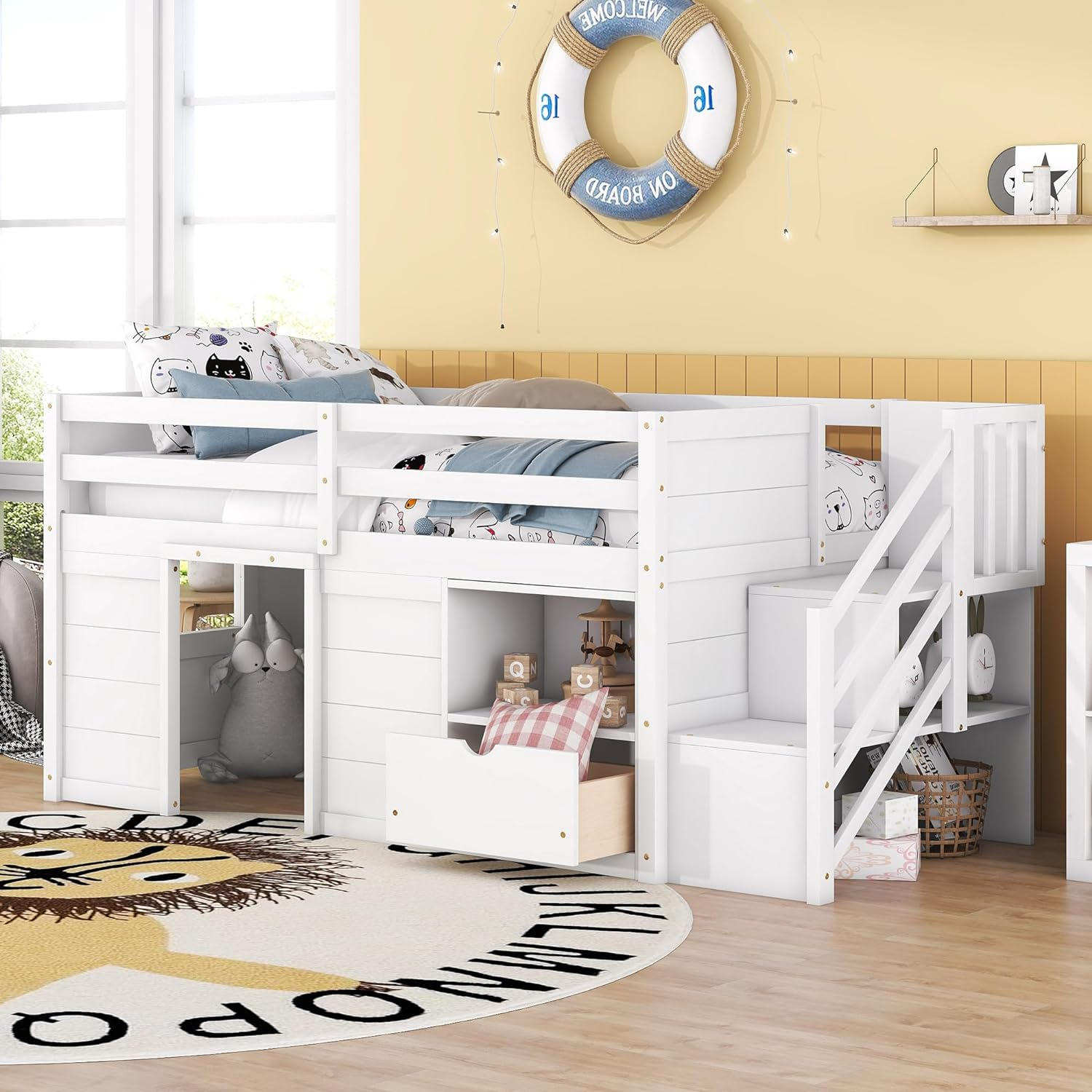 Depolama Alanlı Loft Yatak