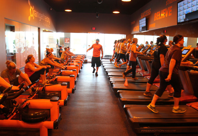 workout at orange theory fitness