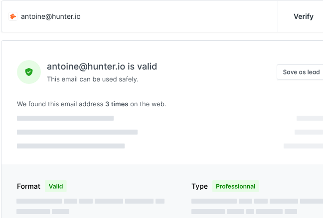 Email Verifier Tool with Hunter IO 