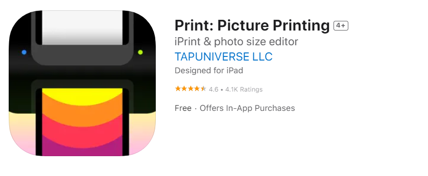 Print: Picture Printing