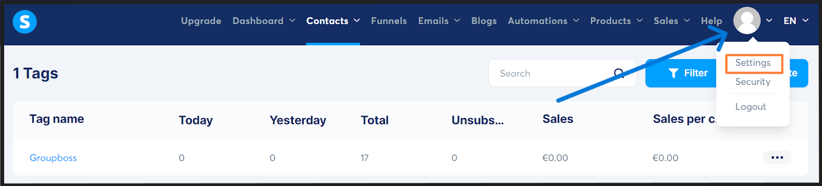 How to Integrate Groupboss with Systeme.io