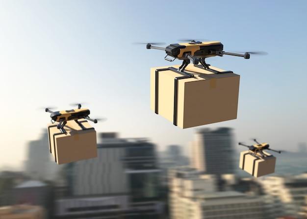 Drone Deliveries Air Drop
