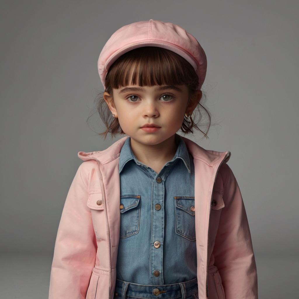 Pretty little girl with a nonbinary pink themed dressed - Nonbinary Names - Baby Journey