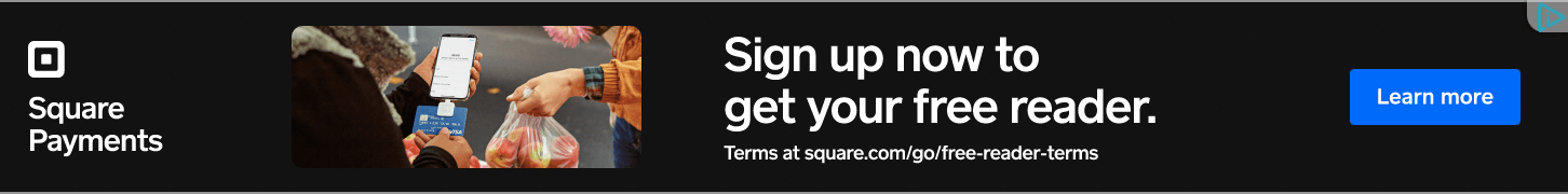 A display ad from Square Payments