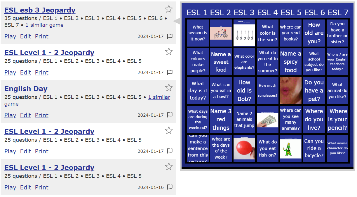 interactive websites for esl students