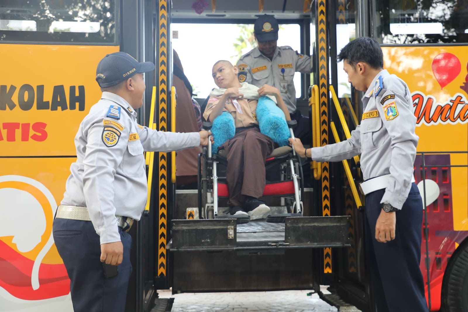 Disability School Bus in Jakarta