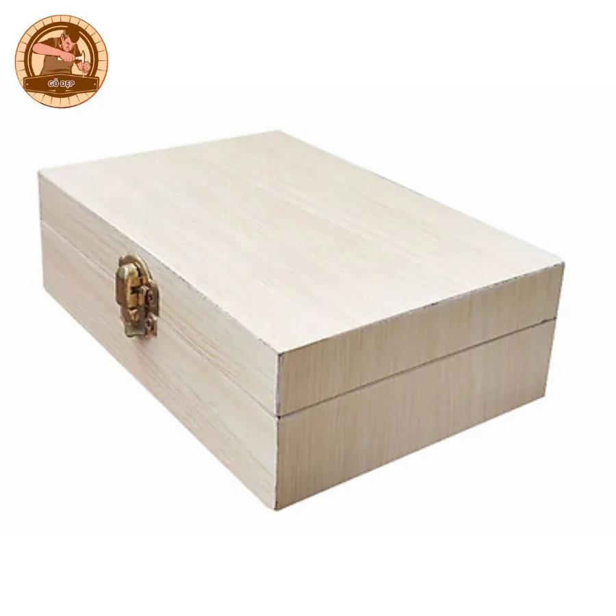 Mẫu hộp đựng quà gỗ Kiến Trúc Gỗ Đẹp đặt làm theo yêu cầu
