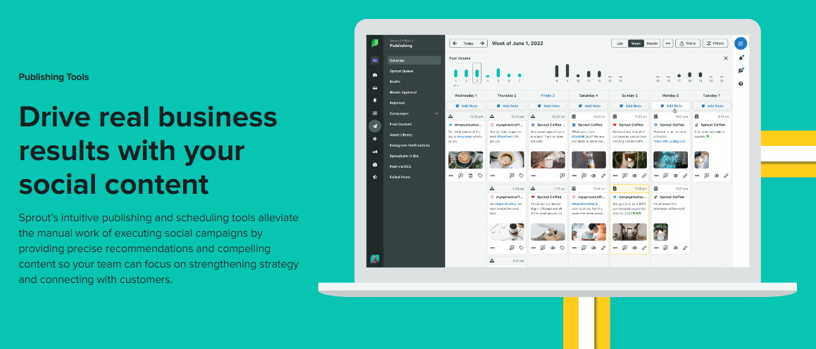 Drive real business results with your social content with Sprout Social