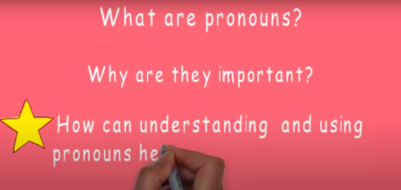 homework on pronoun