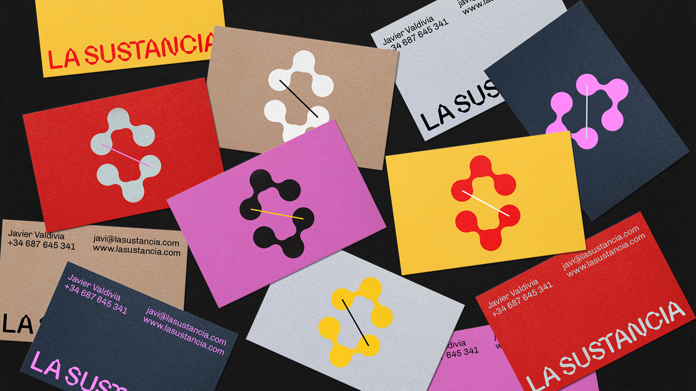 Branding visual identity for the Vasava Studio project of La Sustancia