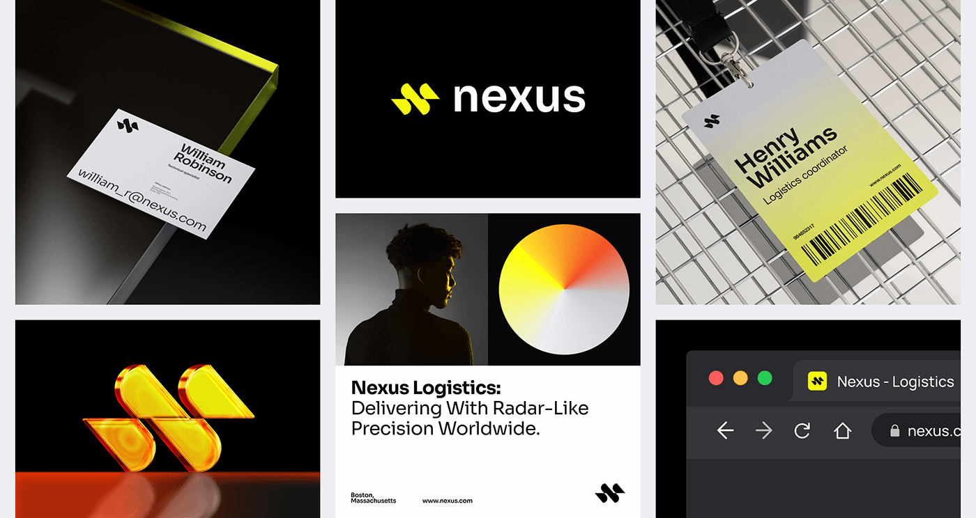 Logistics brand identity Logo Design visual identity Brand Design logo branding  Logotype identity portfolio