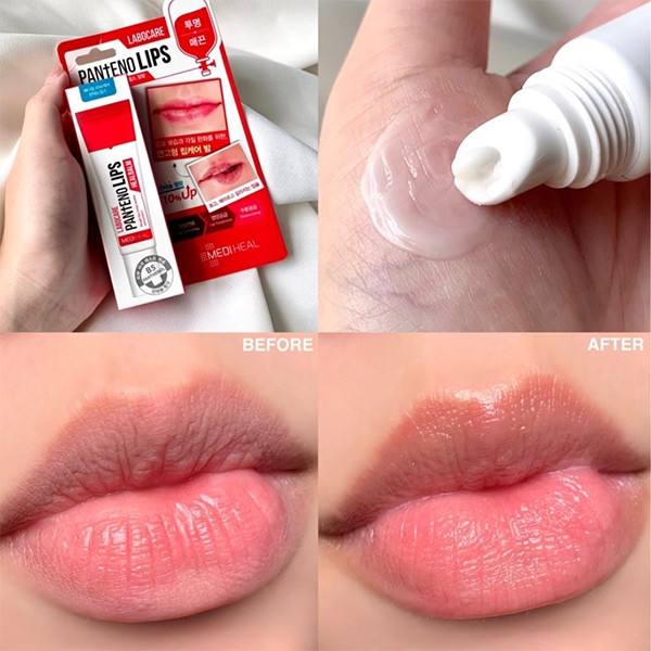 Review son dưỡng môi tốt Labocare Panteno Lips đỏ