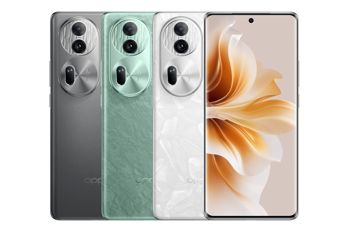 Oppo Reno11- couleurs 