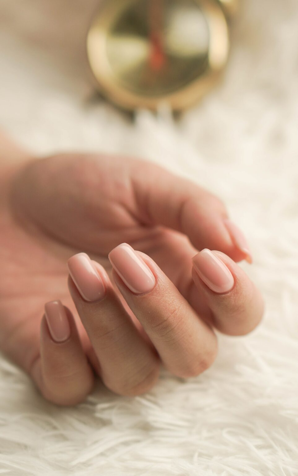 Full picture showing a natural looking nail 
