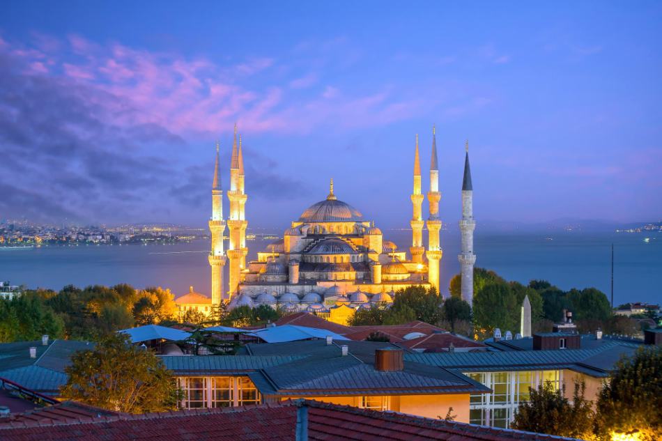 A beautiful view in istanbul