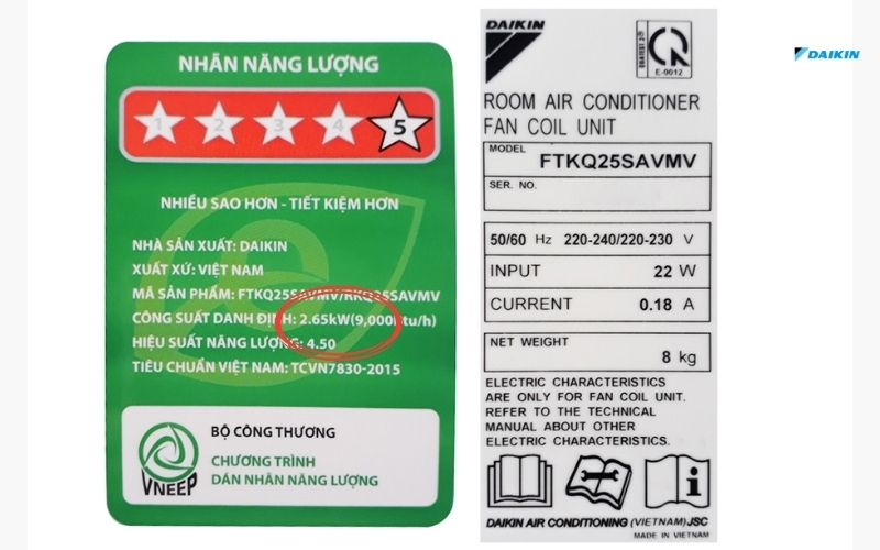 Xem xét công suất của điều hòa