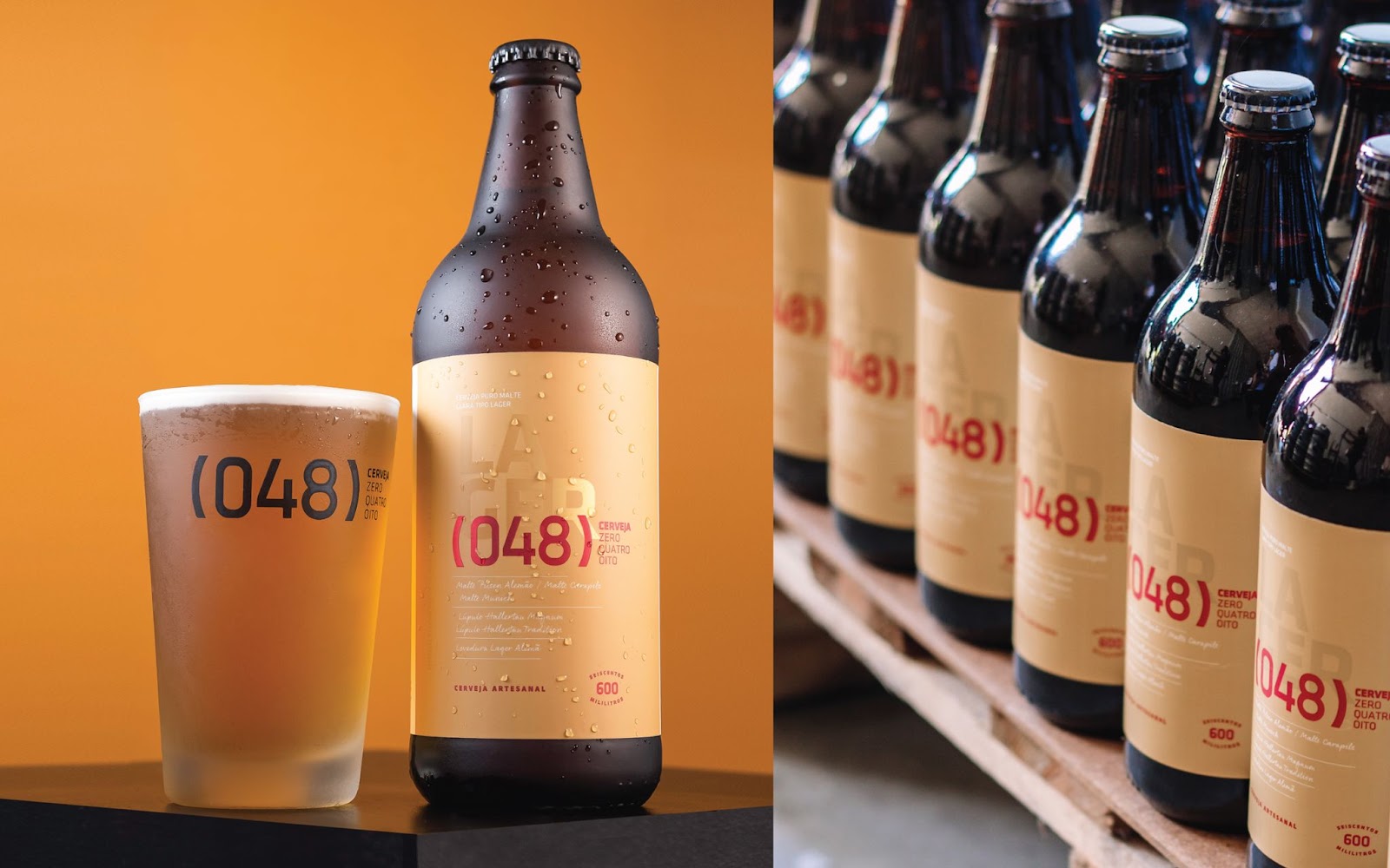 Artifact from the Brewing Visual Impact: Typography in Cerveja (048)'s Packaging Design article on Abduzeedo