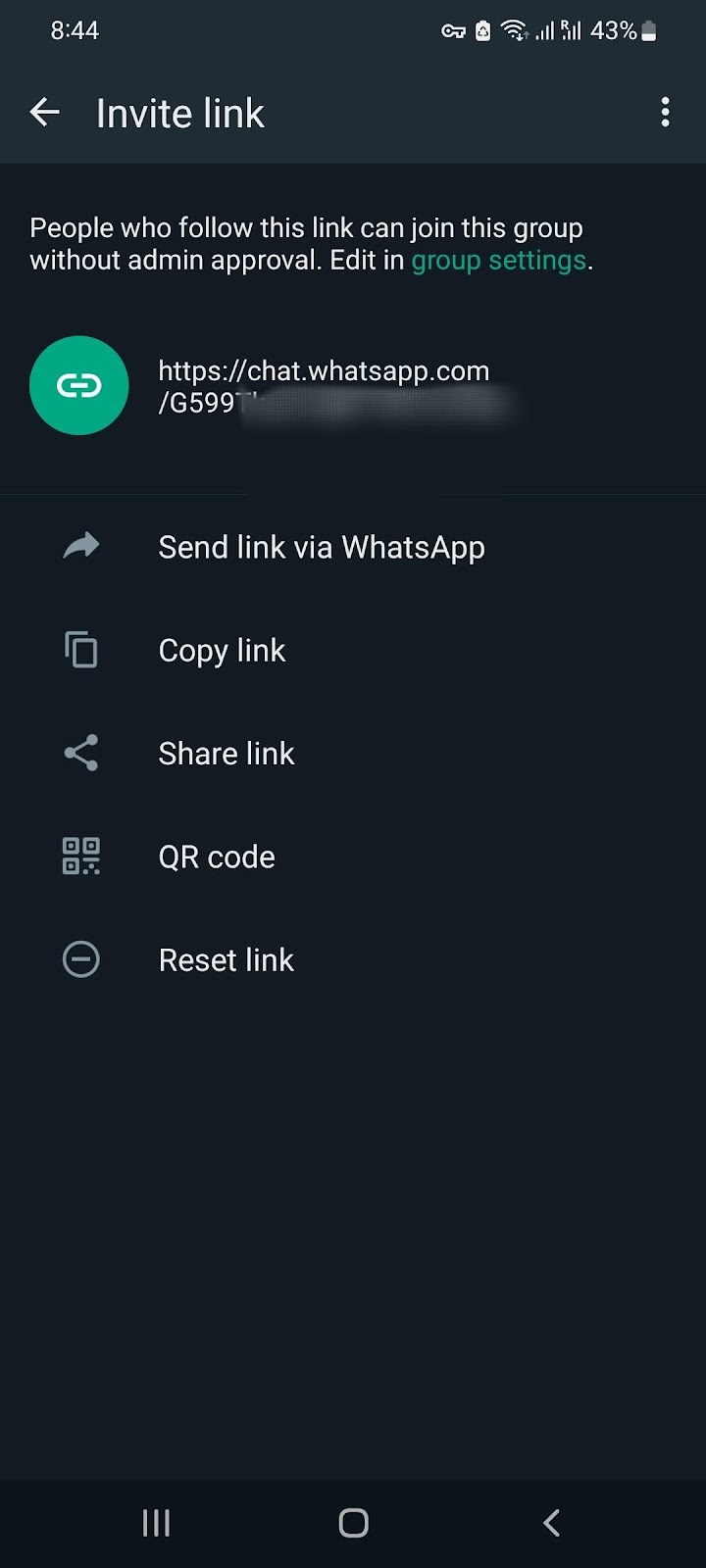 How To Create A WhatsApp Group Link On Android?