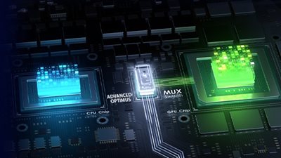 MUX ПЕРЕМИКАЧ З NVIDIA® ADVANCED OPTIMUS