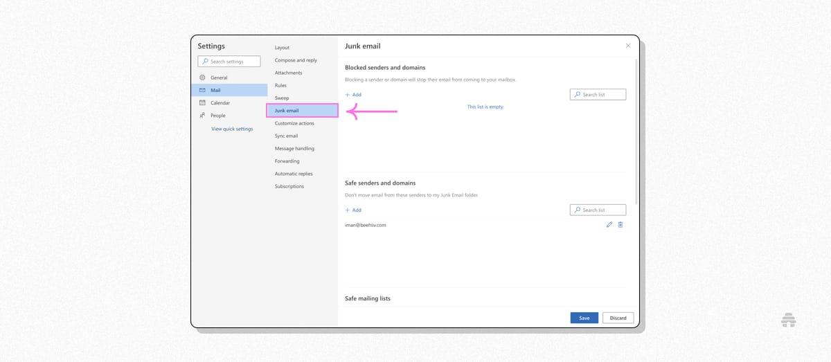 How To Whitelist Newsletter Senders in Popular Email Services