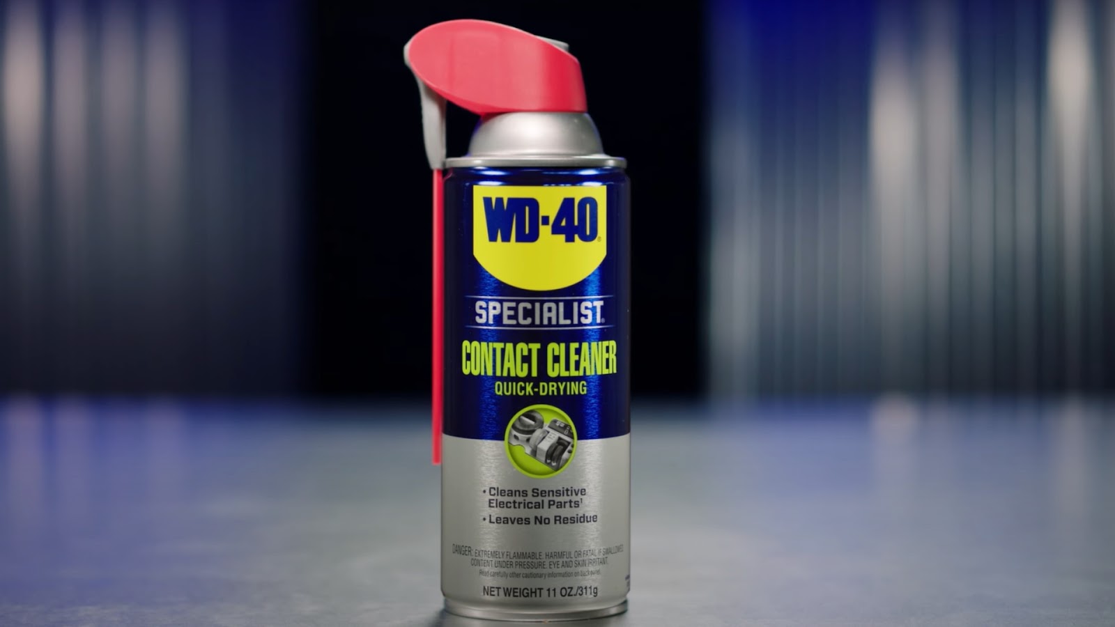 A can of WD-40. It is one of best garage door lubricant products.