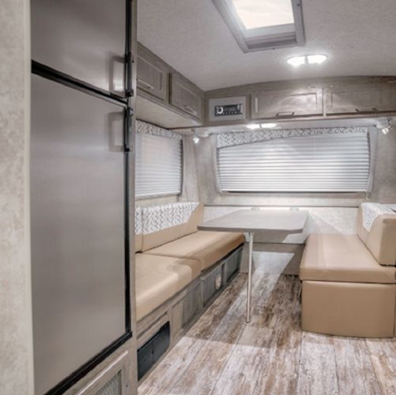 10 Best Travel Trailers for Half-Ton Trucks For 2024 Bigfoot B25FB interior