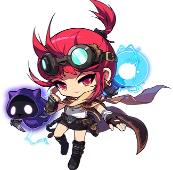 Promotional artwork of the Battle Mage class from MapleStory.