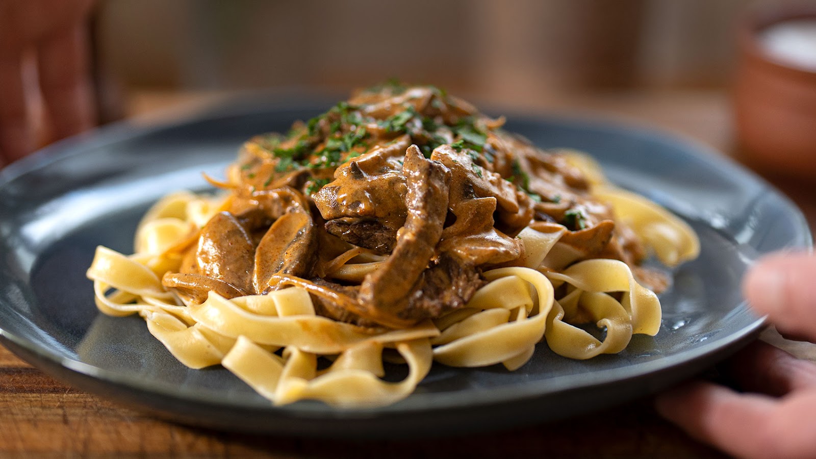 Beef Stroganoff