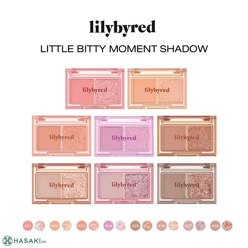 Bảng Phấn Mắt Lilybyred Little Bitty Moment Eyeshadow