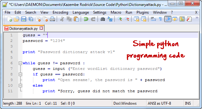 Un lenguaje de programación