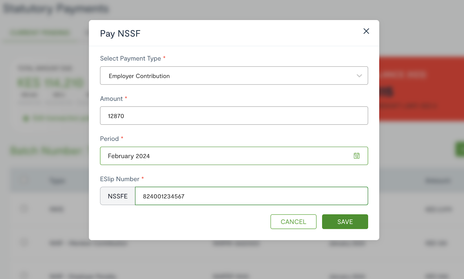 How to Pay NSSF Payments from the Workpay Platform.