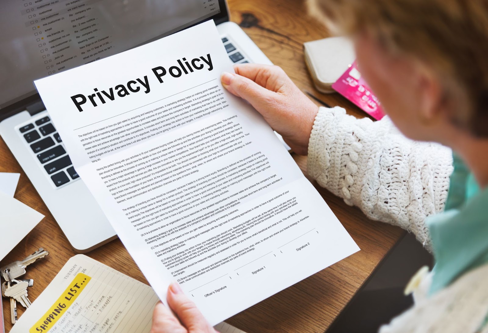 Privacy Policy in Banking Automation 