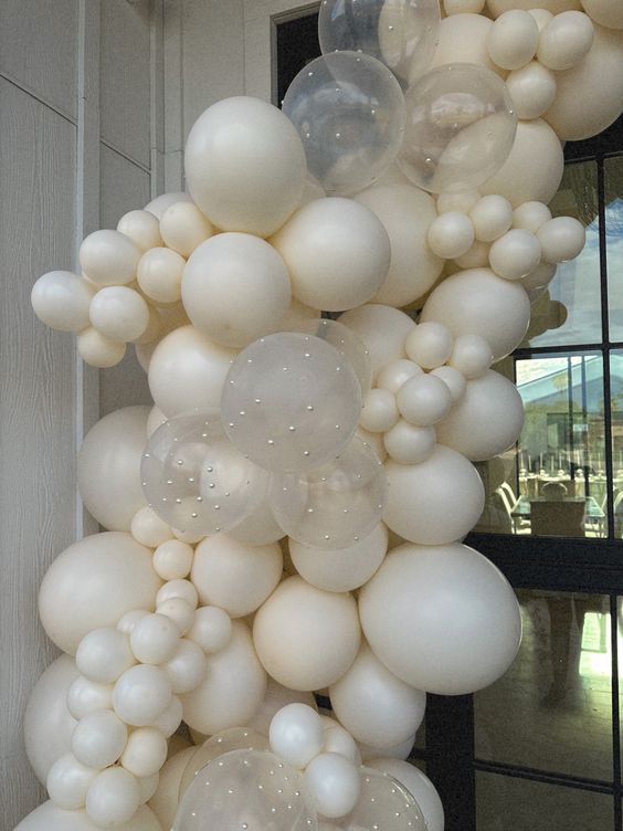 Balóny na svadbe