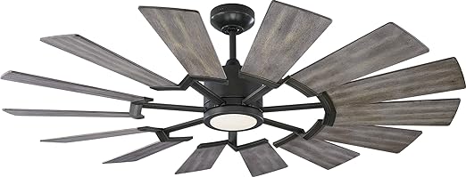 3. Monte Carlo Prairie Windmill Ceiling Fan